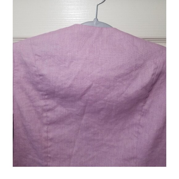 Express Lavender Purple Single Button Blazer Jacket Women's Size 8 - Picture 6 of 7